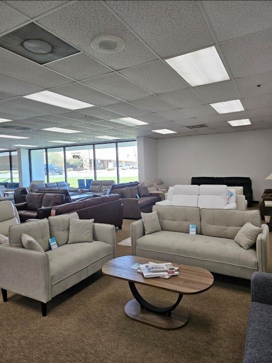 Fabric Sofa Set