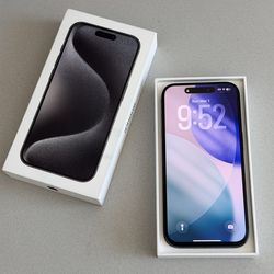 iPhone 15 Pro Black - 256GB