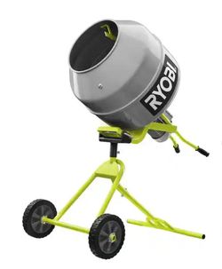 Ryobi 5.0 cu. ft. Portable Corded Concrete Mixer