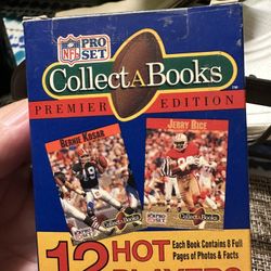 NFL Pro Set Collect A Books Premiere Edition 