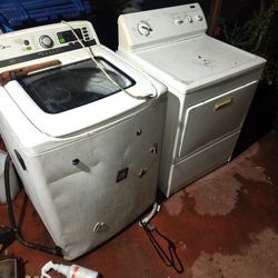 Washer And Dryer Works Good No Issues