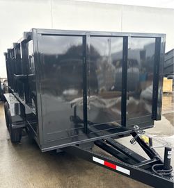 New 12ft Long Hydraulic Dump Trailer