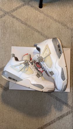 jordan 4 white oreo size 10 Mns