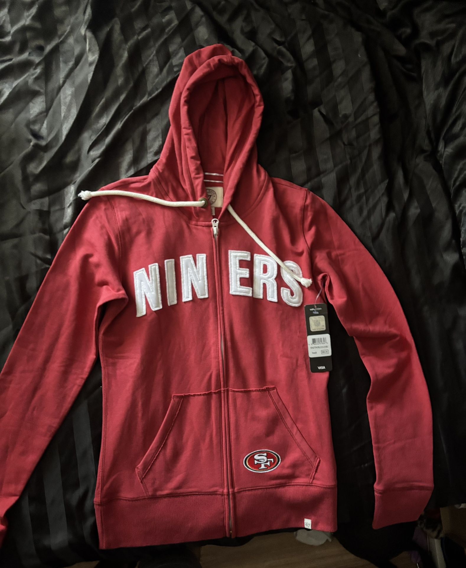 Brand New San Francisco 49ers Hoodie Zipper Sweater and SUNS Hoodie Sweater