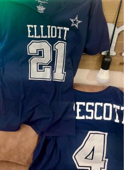 HIS & HERS FAN COLLECTION:  Assortment of Dallas Cowboys featuring Nike fan apparel! Women’s XL/2XL AUTHENTIC DALLAS COWBOYS SHIRTS (ELLIOTT JERSEY) 2