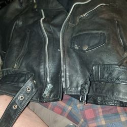 MotorCycle Leather Jacket 