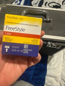 Freestyle test strips