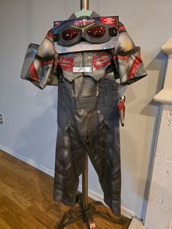 Disney Store Marvel Civil War Falcon Kids Size 3 Costume with Accessories