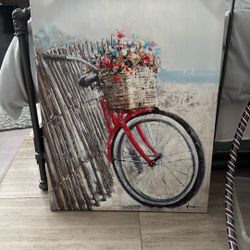 Canvas art- Bicycle