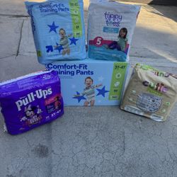 Diapers 3t/4t  Bundle 
