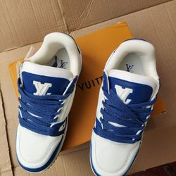 Louis Vuitton LV Trainer Sneakers Shoes Men's Size 45 EU