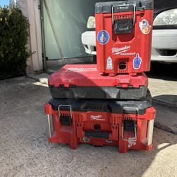 Milwaukee Packouts  And multimeter Tester 