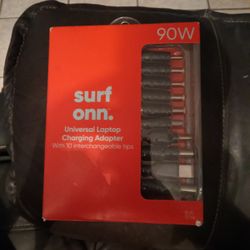 Onn Universal 90W Laptop Charger with 10 Interchangeable Tips ™