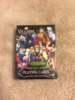 Disney Villains Playing Cards!!!