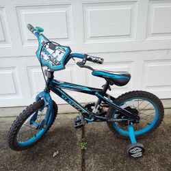 Kids Bike 16" Tires Training Wheels