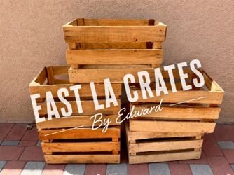 Rustic Wooden Crates for Wedding Decor – Dessert Tables, Centerpieces, Photo Displays ($5)