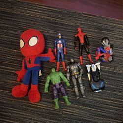 Marvel Toys And Action Figures Lot