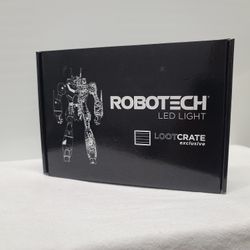 Robotech LED Light Loot Crate Exclusive NIB Touch 3 Colors Anime Collectible