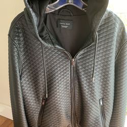 Zara Men Hoodie Jacket — Large
