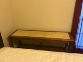 Marble top sofa or foyer table