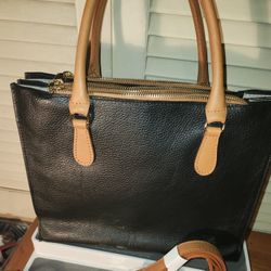 Italian Leather Valentina Handbag (Medium Tote) 