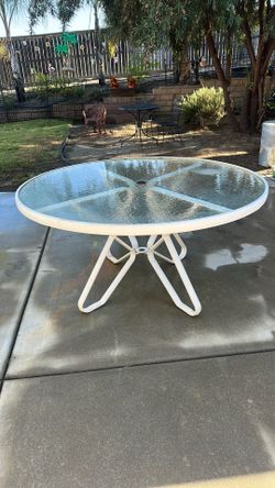 Glass table