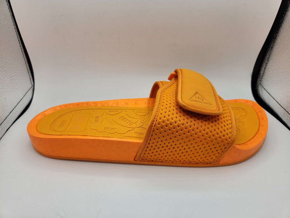 Adidas Pharrell X Boost Slides 'Bright Orange'