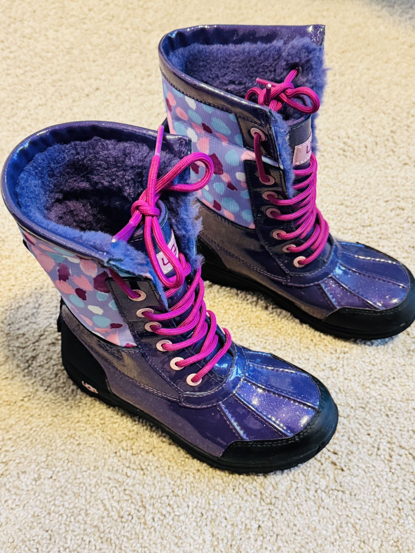 UGG Kids Butte II Waterproof Snow Boots - Size US 2