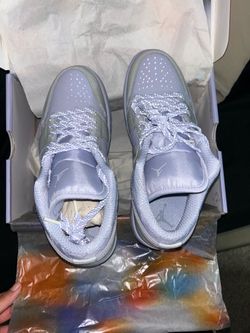 2025 Wmns Air Jordan 1 Low SE 'Ghost Sail Pure Platinum'