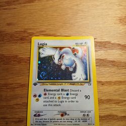 Pokemon TCG Lugia 1st Edition Neo Genesis NM