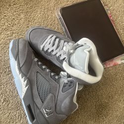 Jordan 5 Wolf Size 7.5