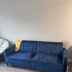 Blue Sofa Bed