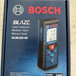 BOSCH iBLAZE Laser Tape Measure NEW Sealed