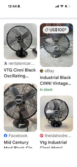 Sunni Vintage Fan Half Price
