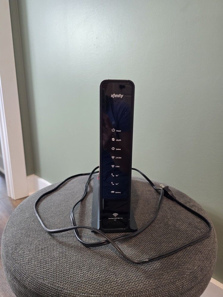 Xfinity Arris XB3 DualBand Wifi Router 802.11AC Cable Modem Black
