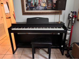 Donner DDP-100S 88-Key Weighted Digital Piano with Bench – Excellent Condition