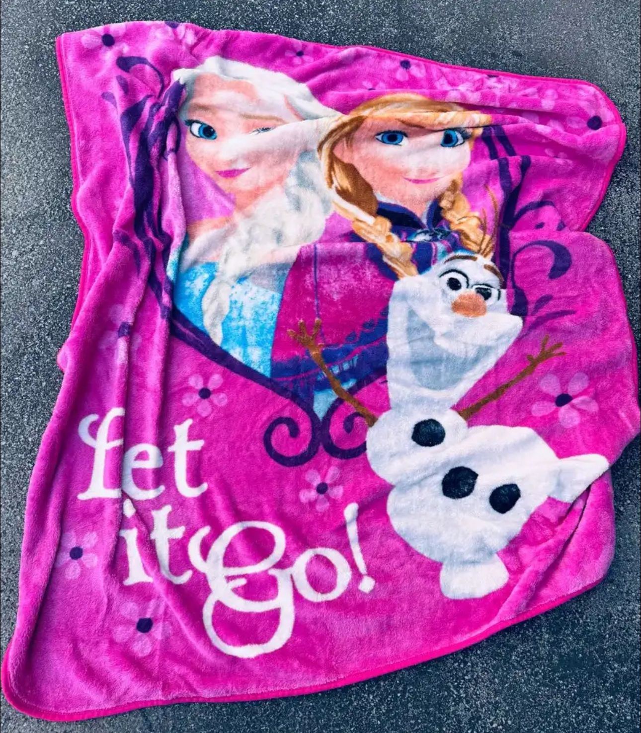 Disney Frozen Let It Go Soft Fleece Blanket