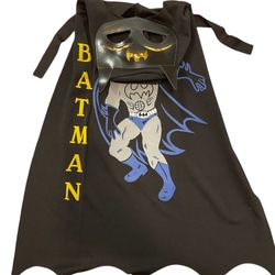 Batman Cape Custome With Mask