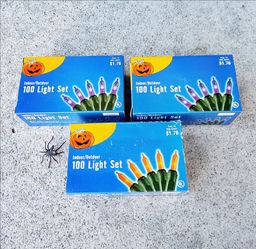 Halloween Lights 3 Boxes