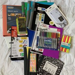 Five star school supplies bundle