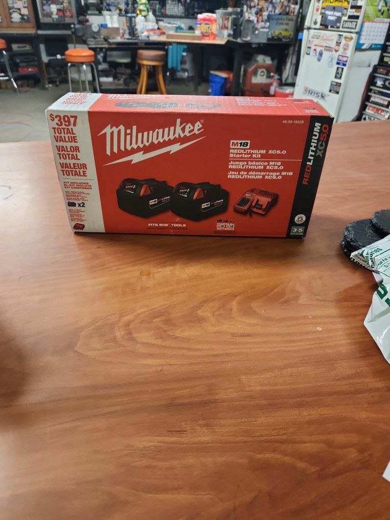 Batteries And Charger