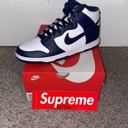 Nike Dunk High Navy