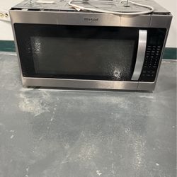 Whirlpool Microwave Stainless Steel 