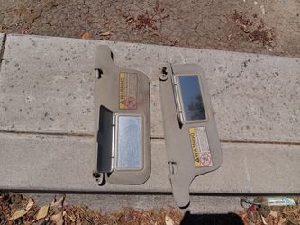 96-00 civic interior sunvisors OEM