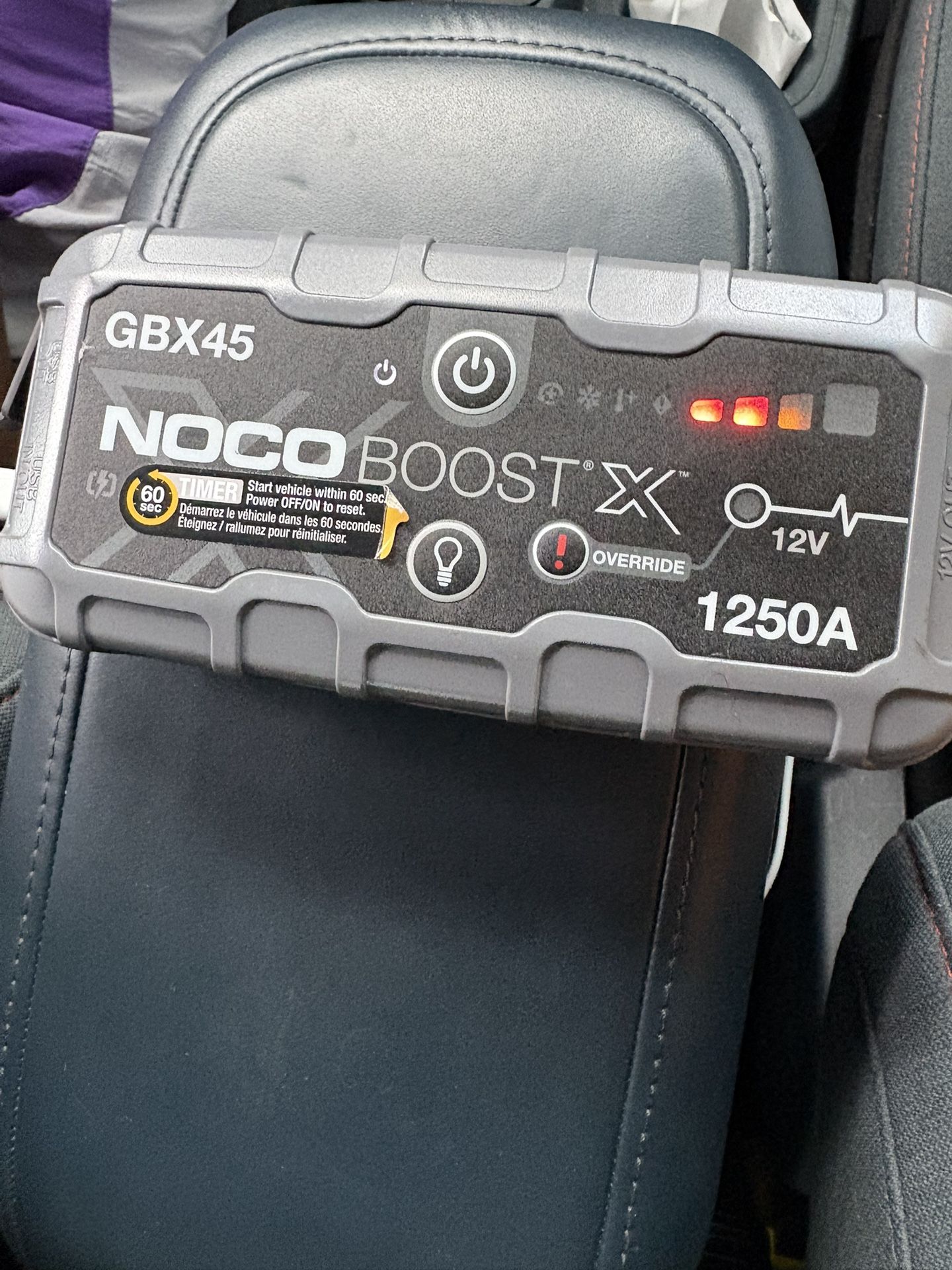NOCO Boost X GBX45 1250A Portable Jump Starter