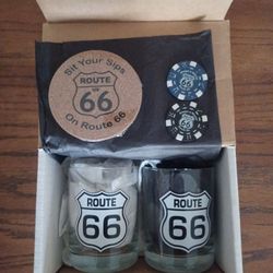 Route 66 Collectable Glass Set