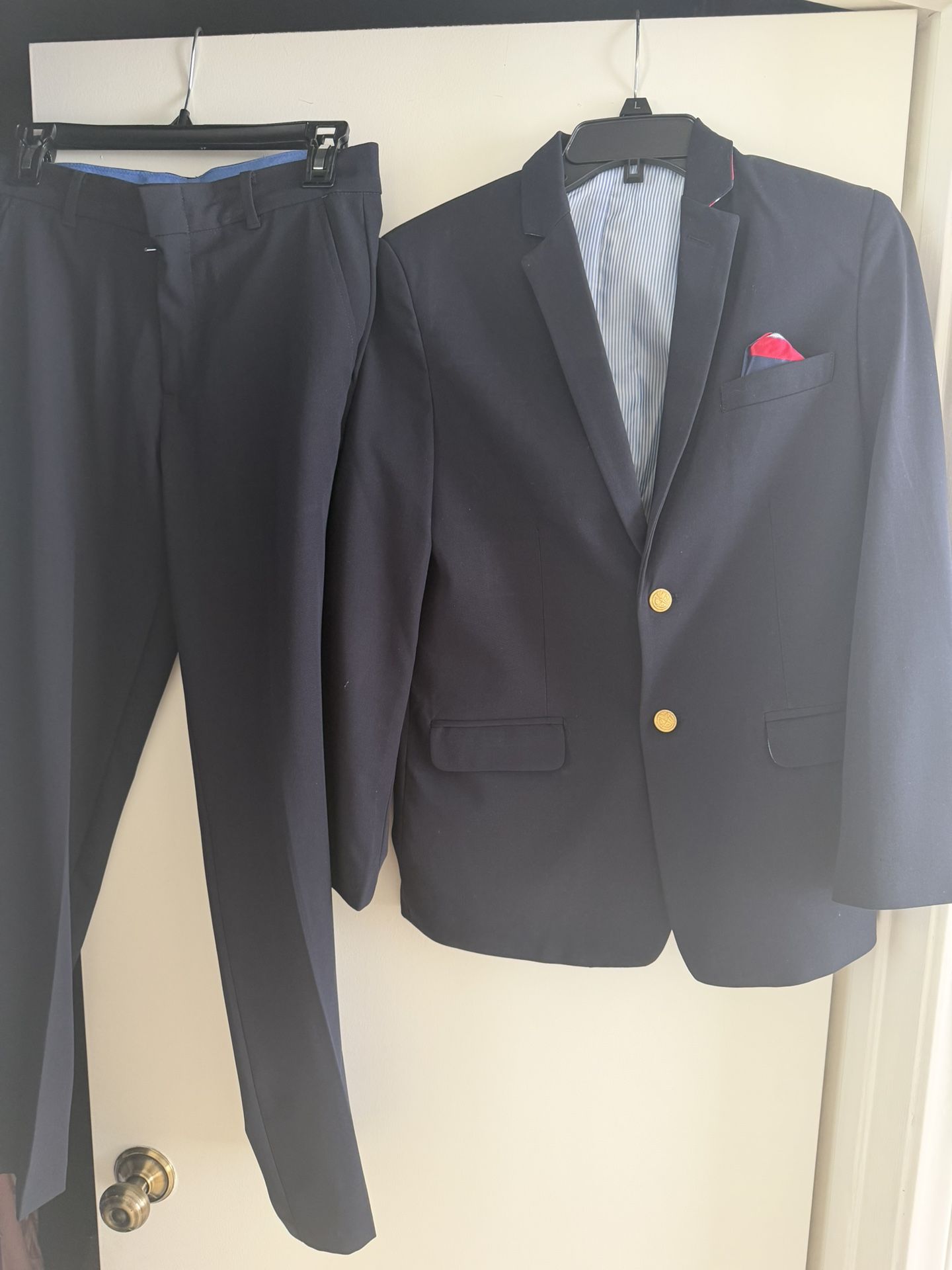 Boys Suit Set - Navy Blue - Size 16