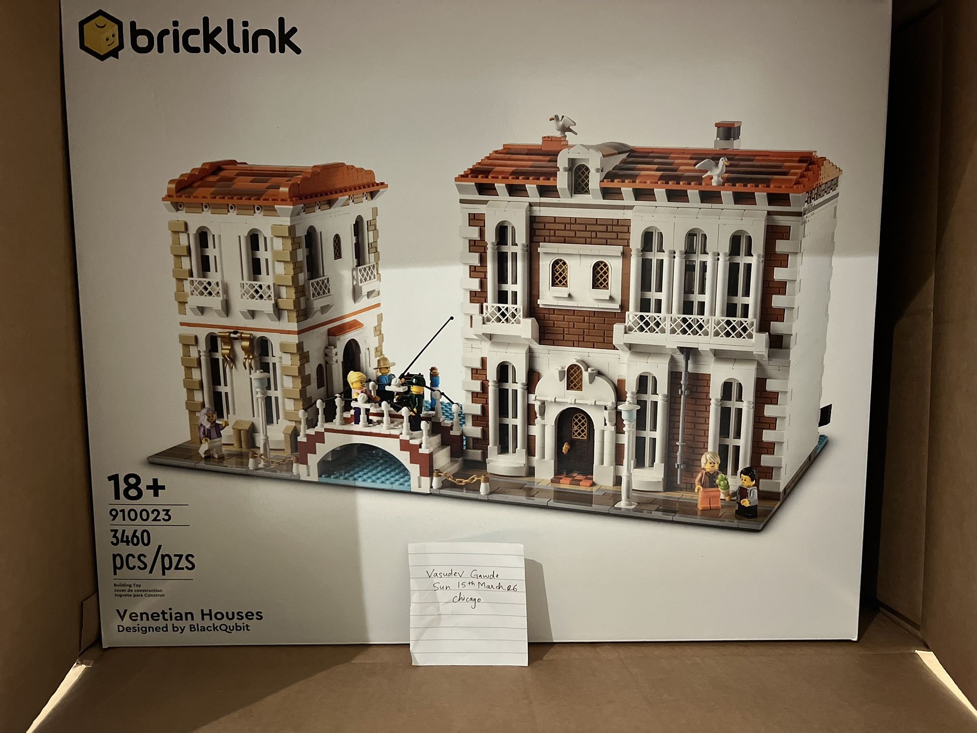 LEGO bricklink Venetian house 910023
