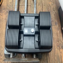 NordicTrack Iselect Ifit Dumbbells Adjustable Voice Activated Weights And Tray Only