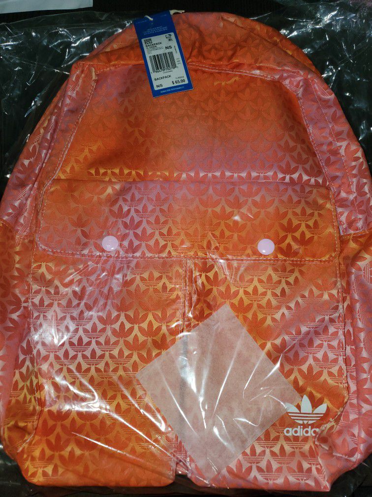 BRAND NEW Adidas Sport Backpack Orange